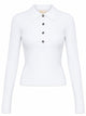 Michael By Michael Kors Long-Sleeved Polo Shirt