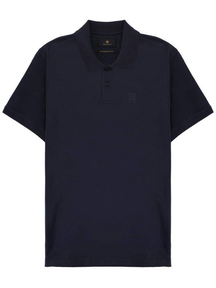 Belstaff Polo "Steel" Con Patch Logo