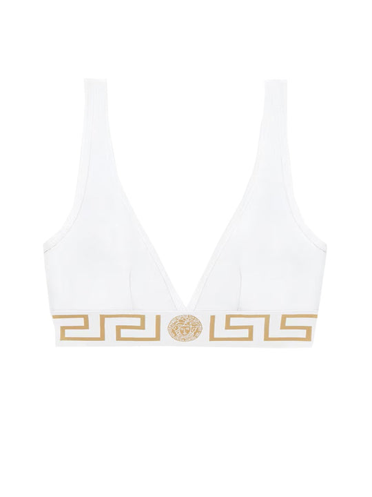 Versace Cotton Jersey Triangle Bralette