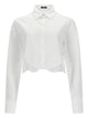 Versace Shirt With Lace Inserts