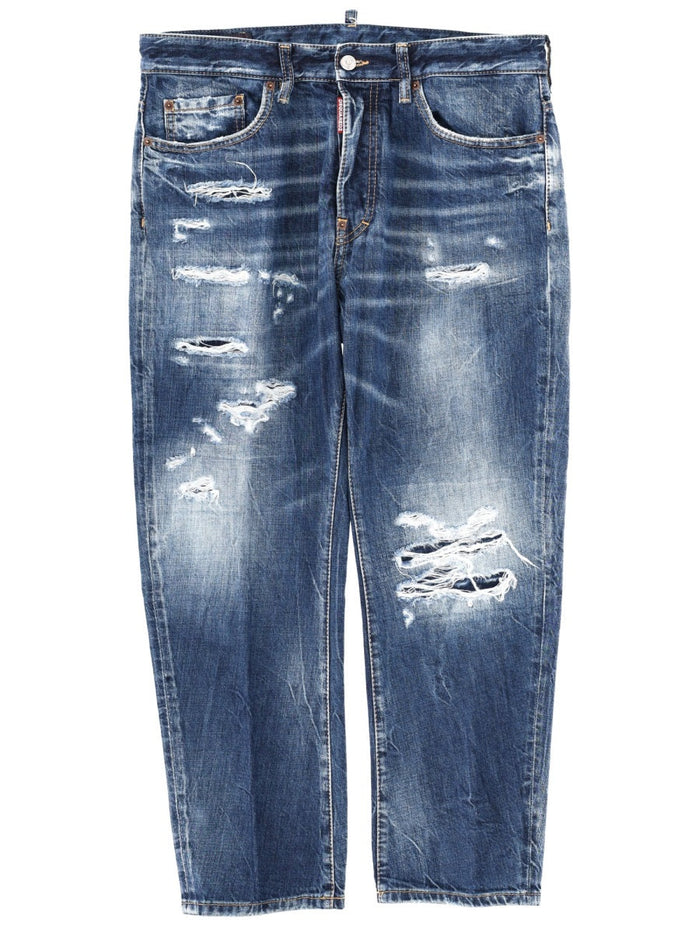 Dsquared Jeans With "Destroyed" Details