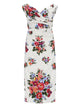 Dolce & Gabbana Abito In Raso Con Stampa