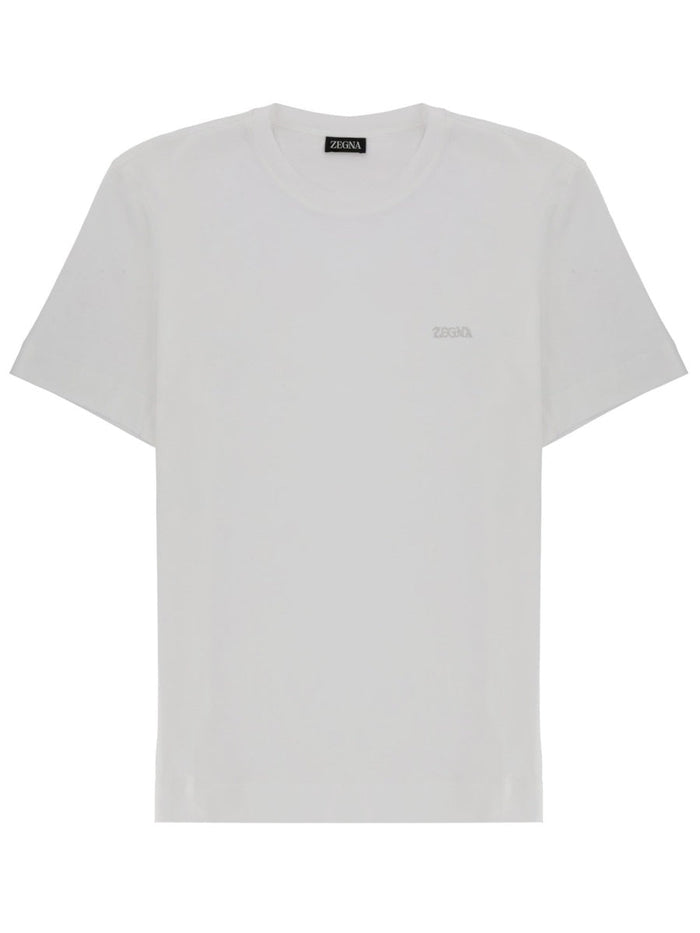 Zegna T-Shirt With Logo