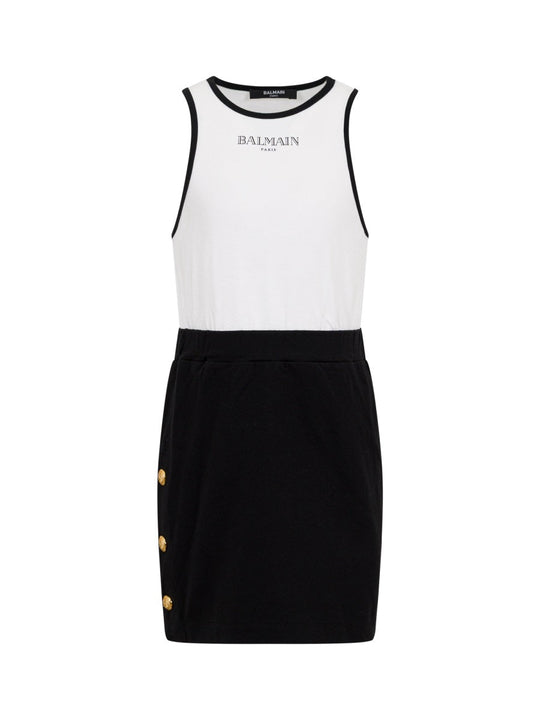 Balmain Dress With Logo