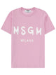 Msgm T-Shirt Con Logo