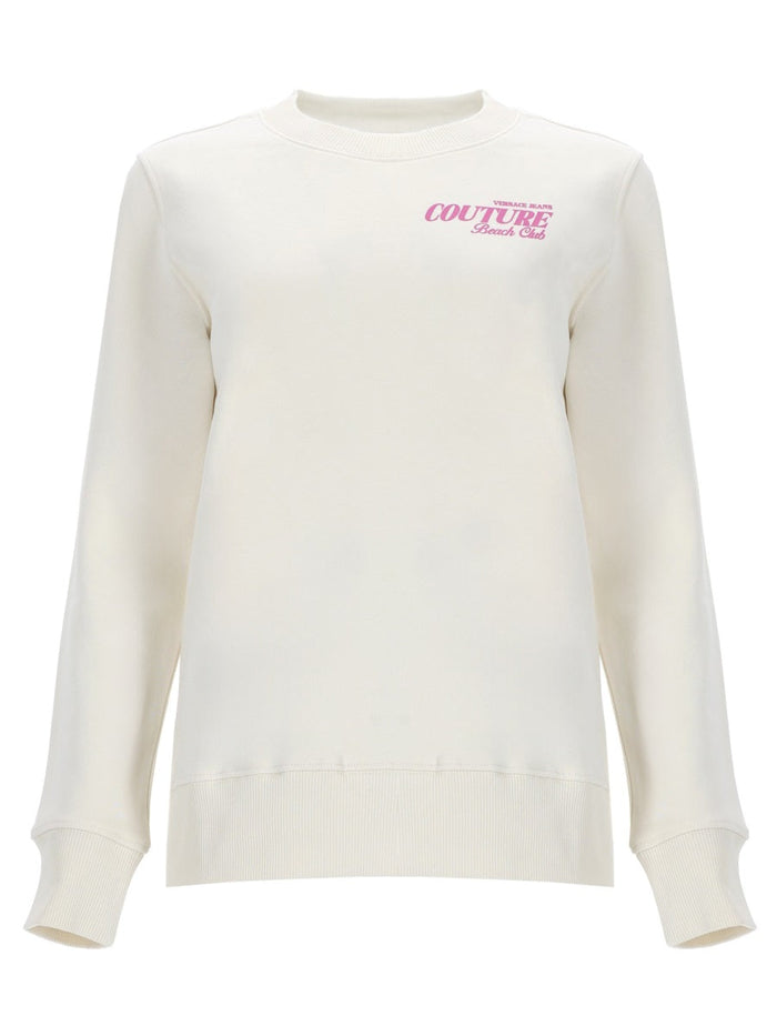 Versace Jeans Couture Felpa Con Stampa