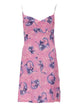 Versace Jeans Couture Mini Abito In Raso