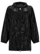 Laminar Parka Corto Con Cappuccio