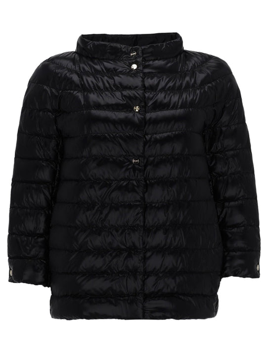 Herno Cropped Padded Down Jacket