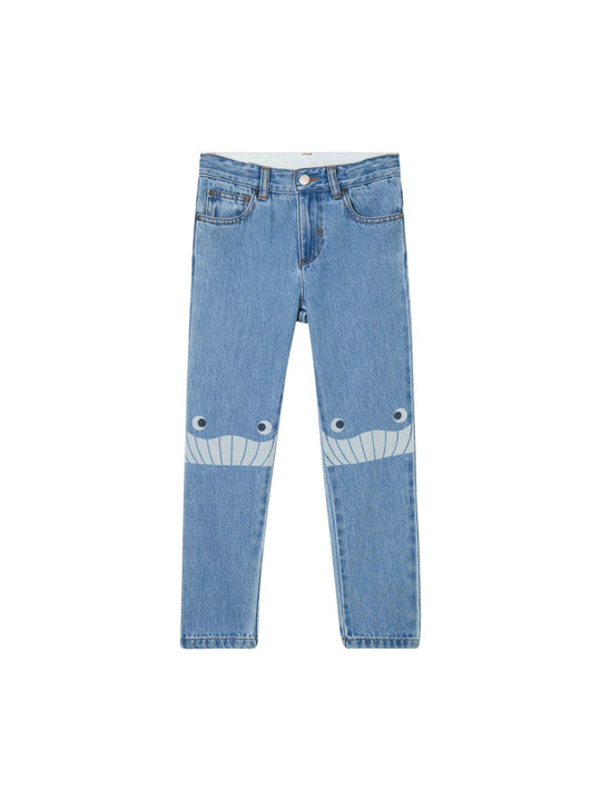 Stella Mccartney "Smile" Denim Pants