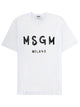 Msgm T-Shirt In Cotone