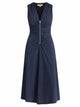 Michael By Michael Kors Midi Dress With Zipper