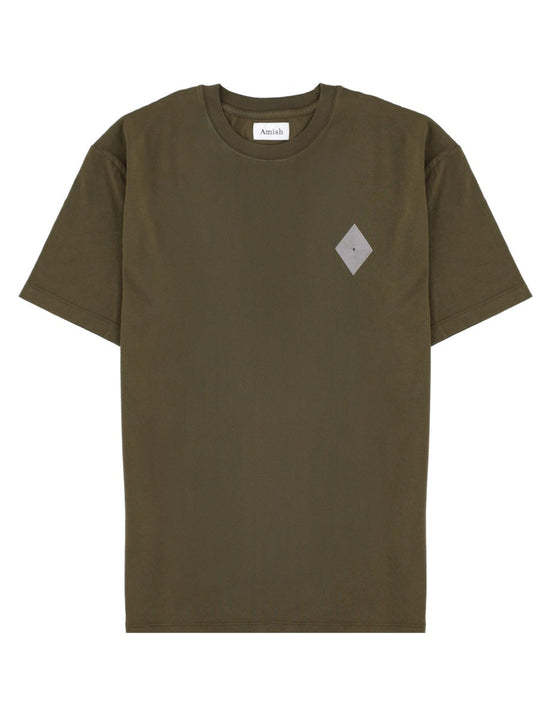 Amish T-Shirt Con Logo