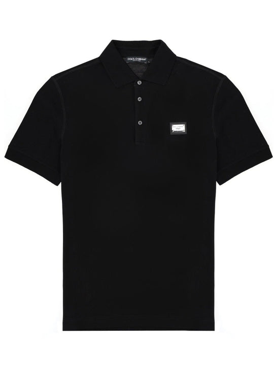 Dolce & Gabbana Polo Con Patch Logo