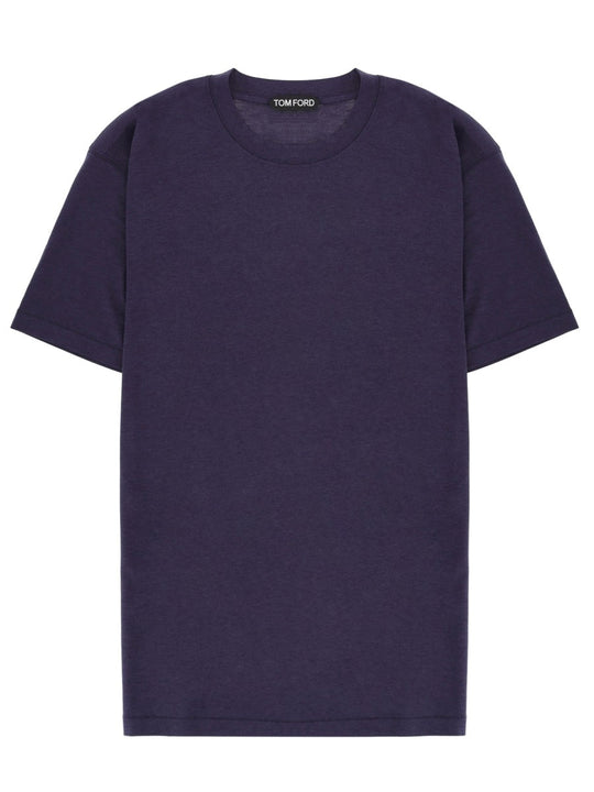Tom Ford Lyocell And Cotton T-Shirt