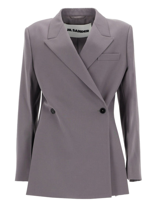 Jil Sander Double-Breasted Wool Jacket