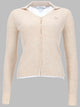 Maison Kitsuné Cardigan "Baby Fit"