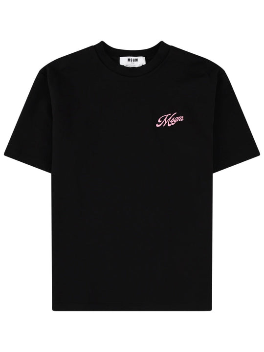 Msgm T-Shirt Con Logo