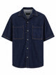 Versace Jeans Couture Camicia In Denim Con Logo
