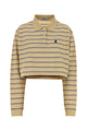 Prada Embroidered Piquet Polo Shirt