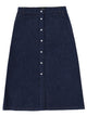 A.p.c. Denim Skirt With Buttons