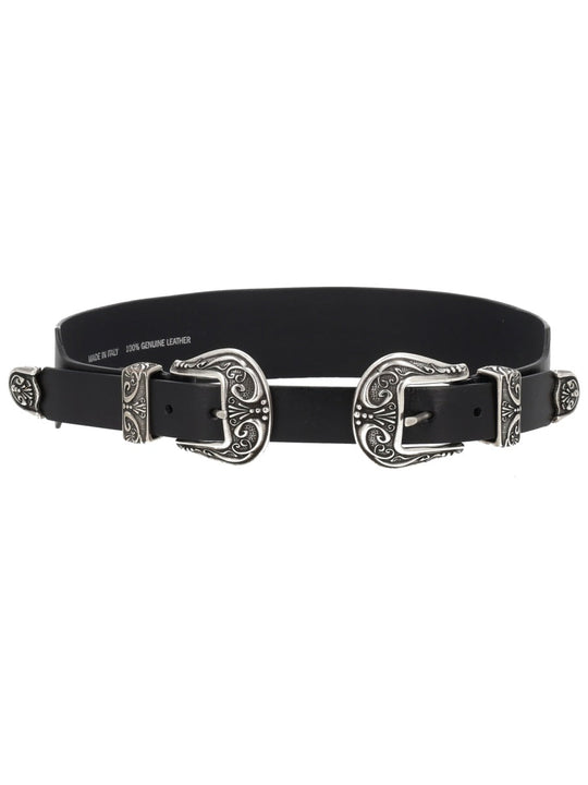 Golden Goose Double Buckle Belt
