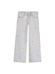 Billieblush Pantalone Jeans Con Cuoricini