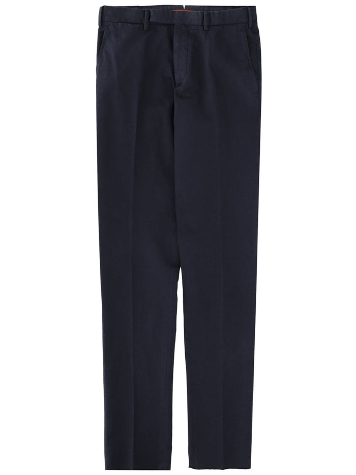 Zegna Pantalone Sartoriale In Cotone