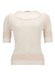 Lemaire "Trompe L'oeil" Viscose And Silk Top