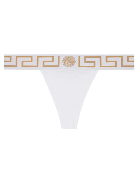 Versace Thong With Greek