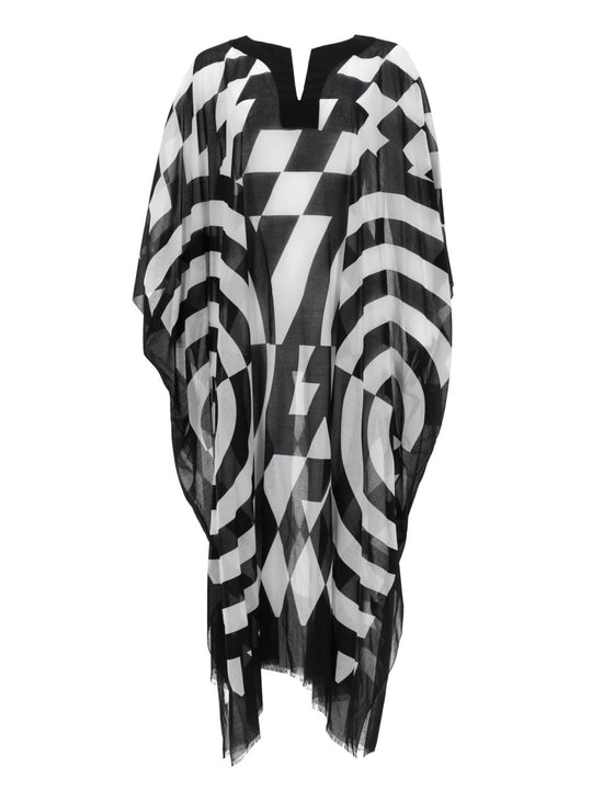 Dries Van Noten Caftan With Print