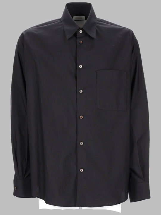 Lemaire Camicia In Cotone Misto Seta