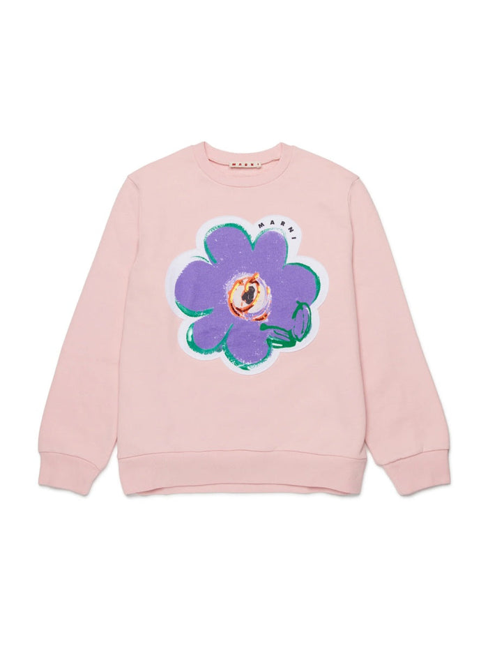 Marni Sweatshirt With "Flower" Logo