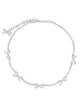 Self-Portrait "Crystal Bow" Necklace