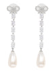 Self-Portrait "Bow Pearl Droplet" Earrings