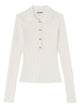 Ganni Ribbed Polo Shirt