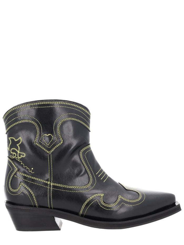 Ganni "Low Shaft" Boot