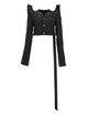 Rick Owens Drkshdw "Tec Trucker" Denim Jacket