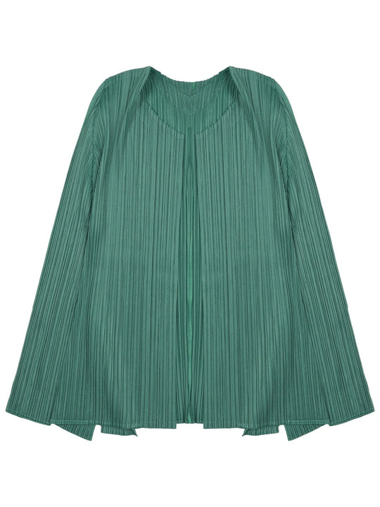 Pleats Please Issey Miyake Cardigan Plissettato