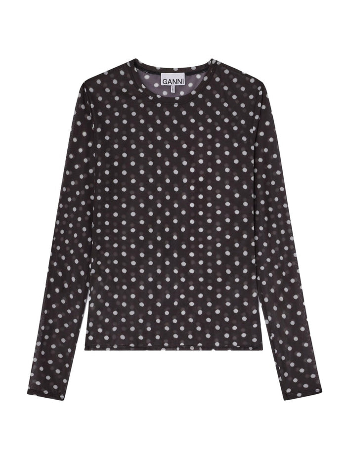 Ganni Long-Sleeved Top