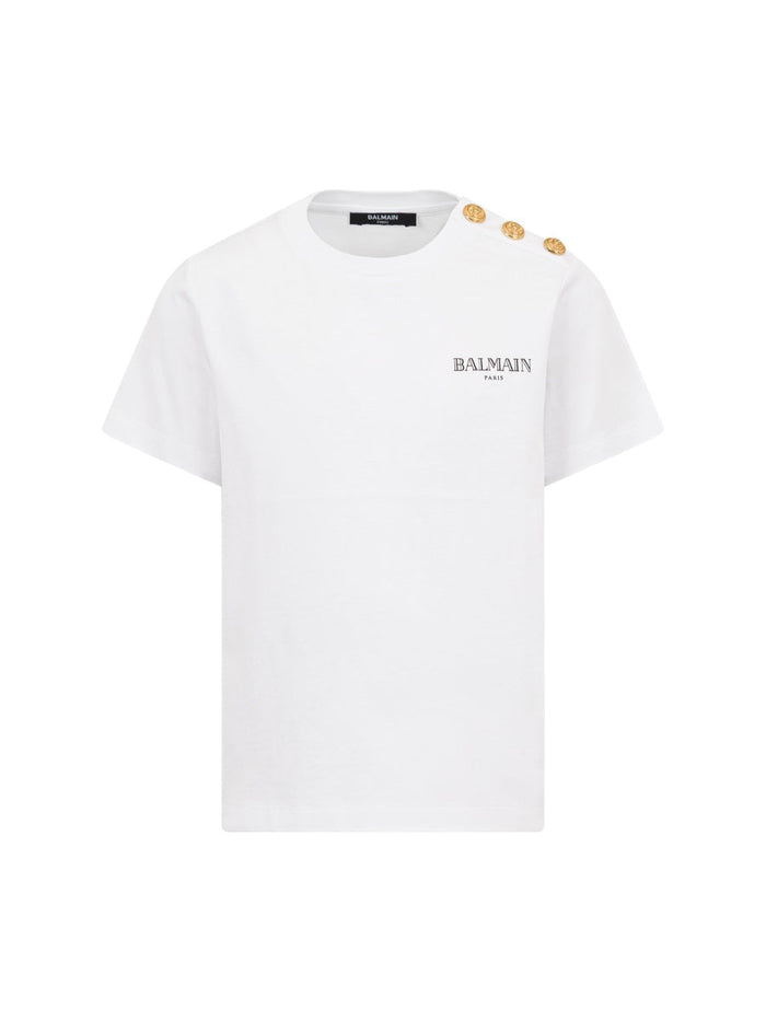 Balmain T-Shirt With Logo