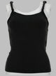 Diesel Tank Top Con Spalline Arrotolate