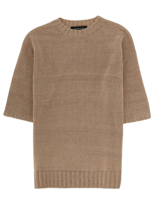 Fabiana Filippi Linen Blend T-Shirt