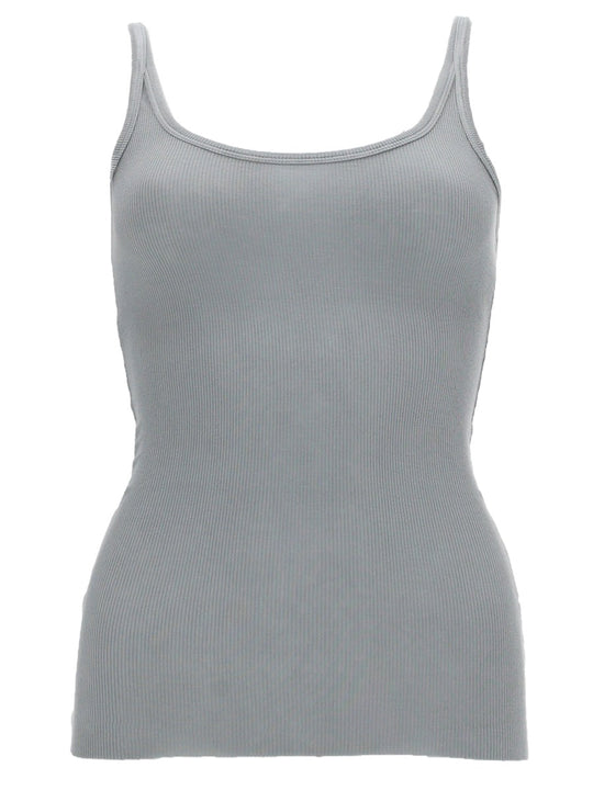 Msgm Tank Top In Viscosa