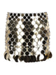 Rabanne Minigonna In Paillettes