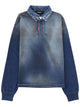 Dsquared Polo Shirt With Denim Effect