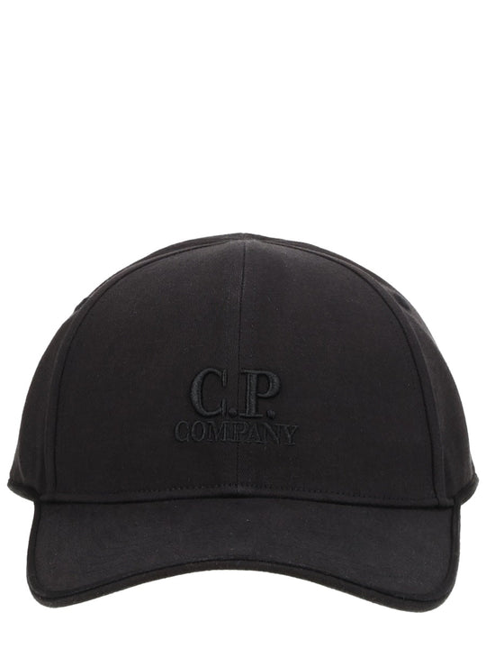 C.p. Company Cappello In Gabardine Di Cotone