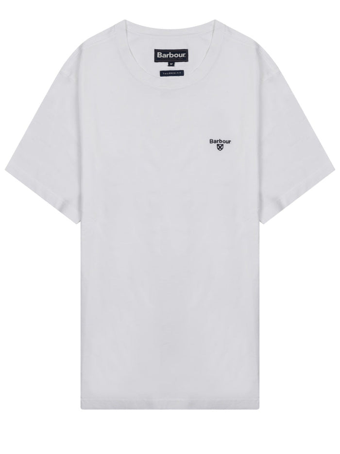 Barbour T-Shirt Con Logo