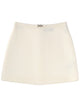 Versace Virgin Wool Miniskirt