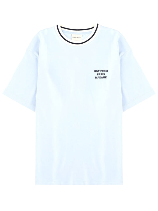 Drôle De Monsieur "Sport Slogan" T-Shirt
